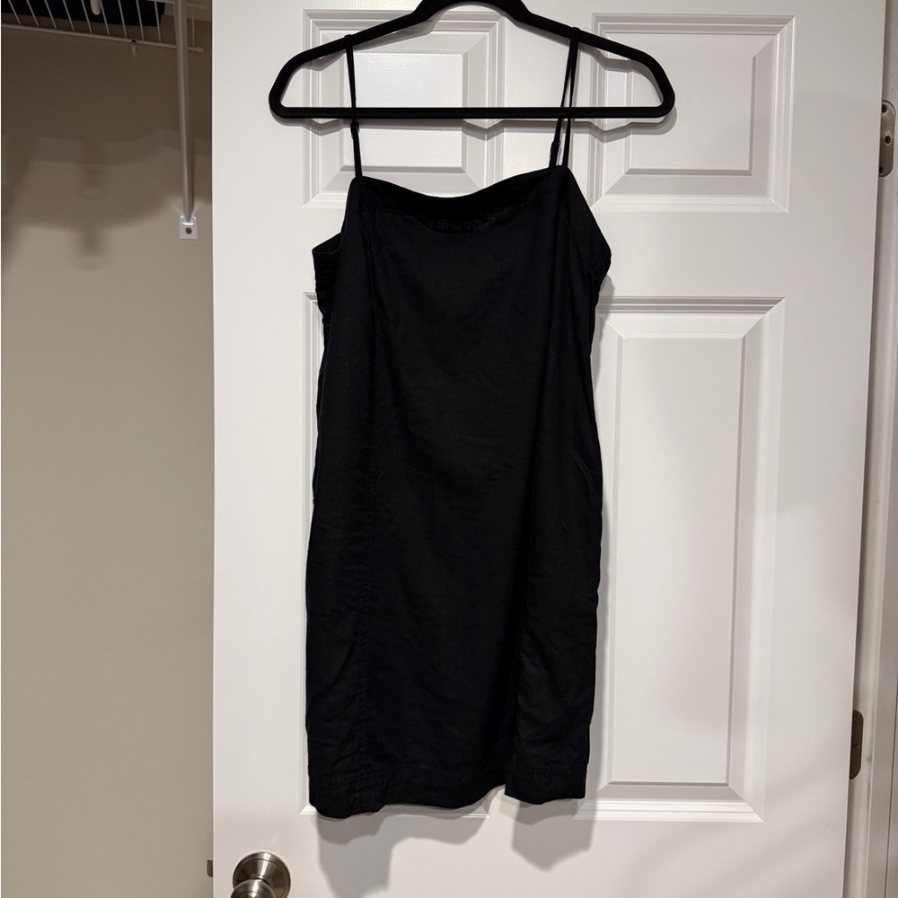 Madewell Max Linen Blend Mini Dress - Picture 4 of 5